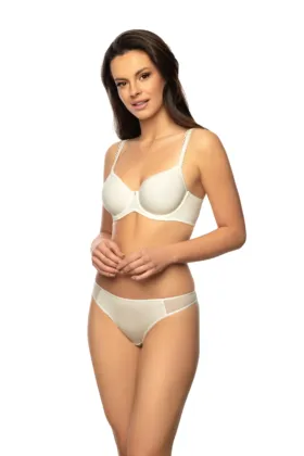 VIANIA 144457 Sally – Bügel-BH mit gemoldeten Spacercups in Farbe Cream.